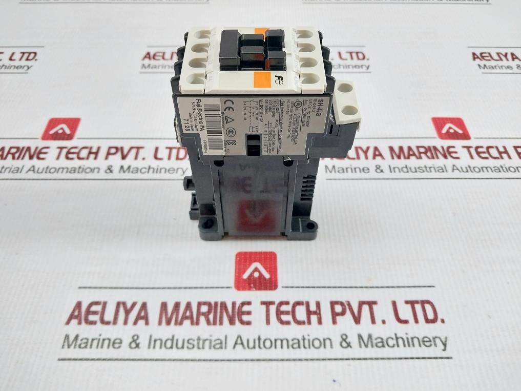Auxiliary Contact Relay Sh-4/G/T Fuji Electric 10A Coil-24Vdc Aux-2No2Nc (2A2B)
