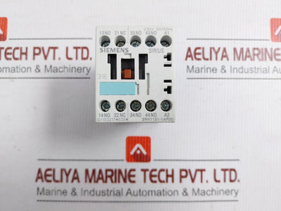 Auxiliary Contactor 230V 50/60Hz Part No 3Rh1131-1Ap00 Siemens