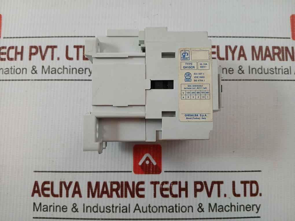 Auxiliary Contactor Gh15Cr-22 Ghisalba 660V/10A