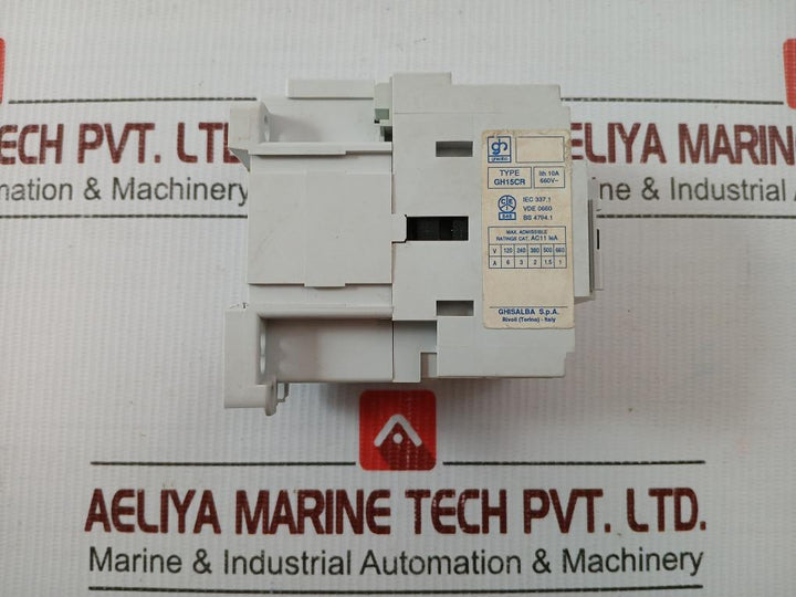 Auxiliary Contactor Gh15Cr-22 Ghisalba 660V/10A