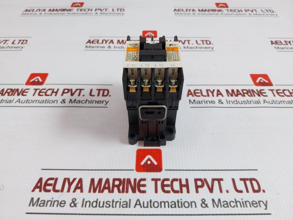 Auxiliary Magnetic Contactor Sc13Aa Fuji Electric 200-240V 50/60Hz