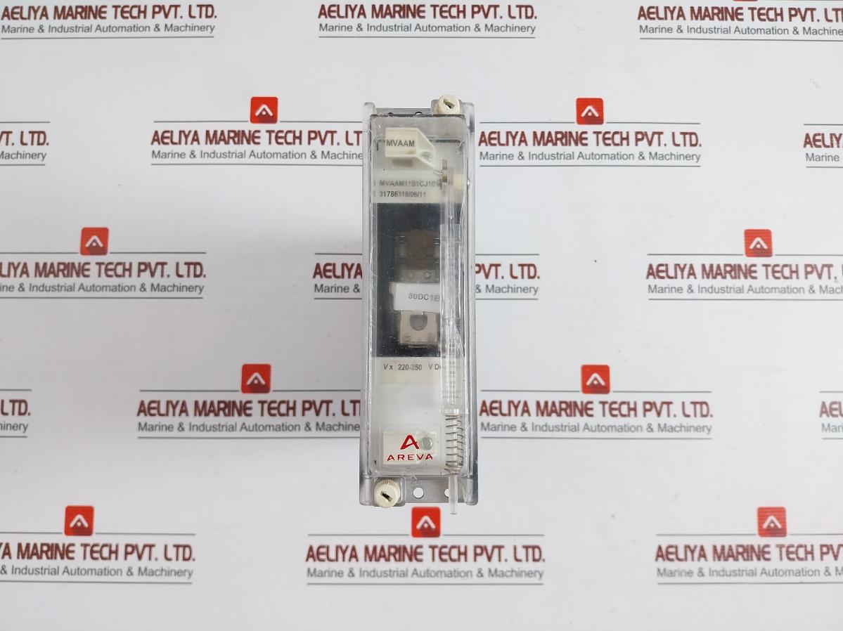 Auxiliary Relay Areva Mvaam11B1Cj1015A Vx 220-250 V Dc