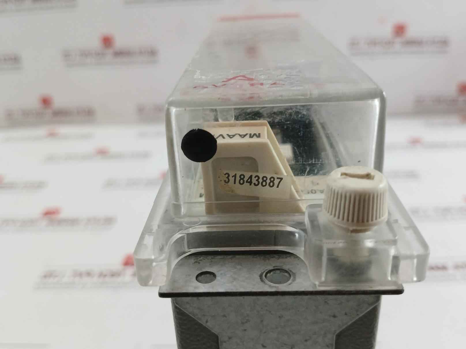 Auxiliary Relay By Areva Mvaam11B1A9530A - V X (2) 220-250 V Ac