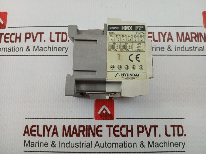 Auxiliary Relay Hmx 40 Hyundai 400...440V 60Hz