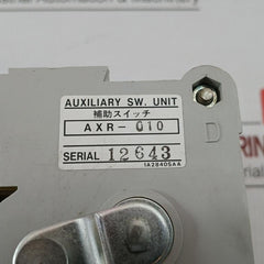 Auxiliary Switch Unit Axr-010 Terasaki