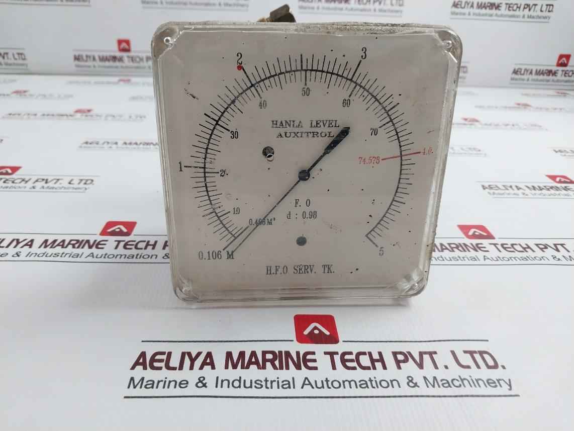 Auxitrol 460832a Level Indicator For Fuel Oil Storage Tank 0.106-4.0/5 M