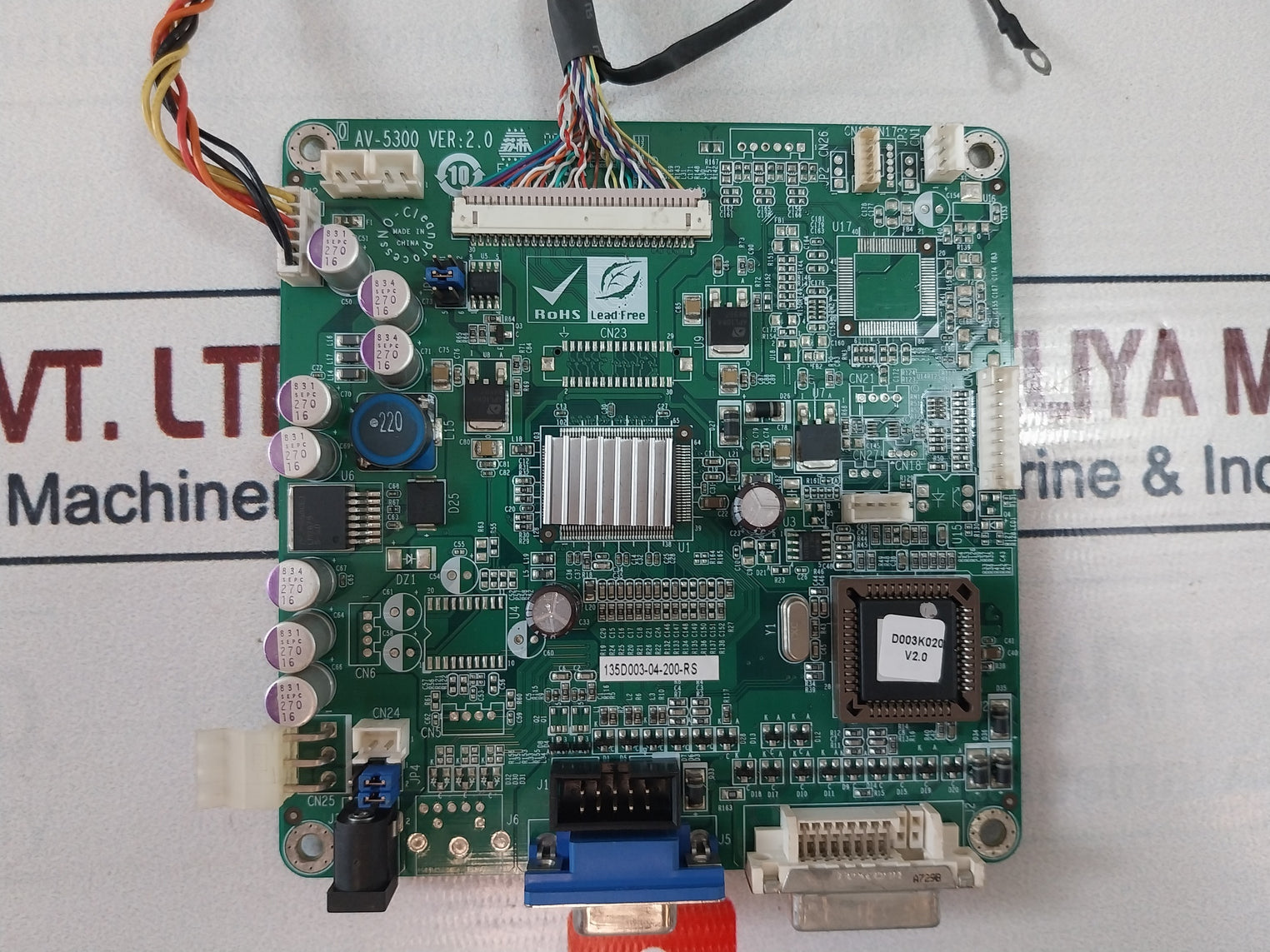 Av-5300 Printed Circuit Board 8A07K6