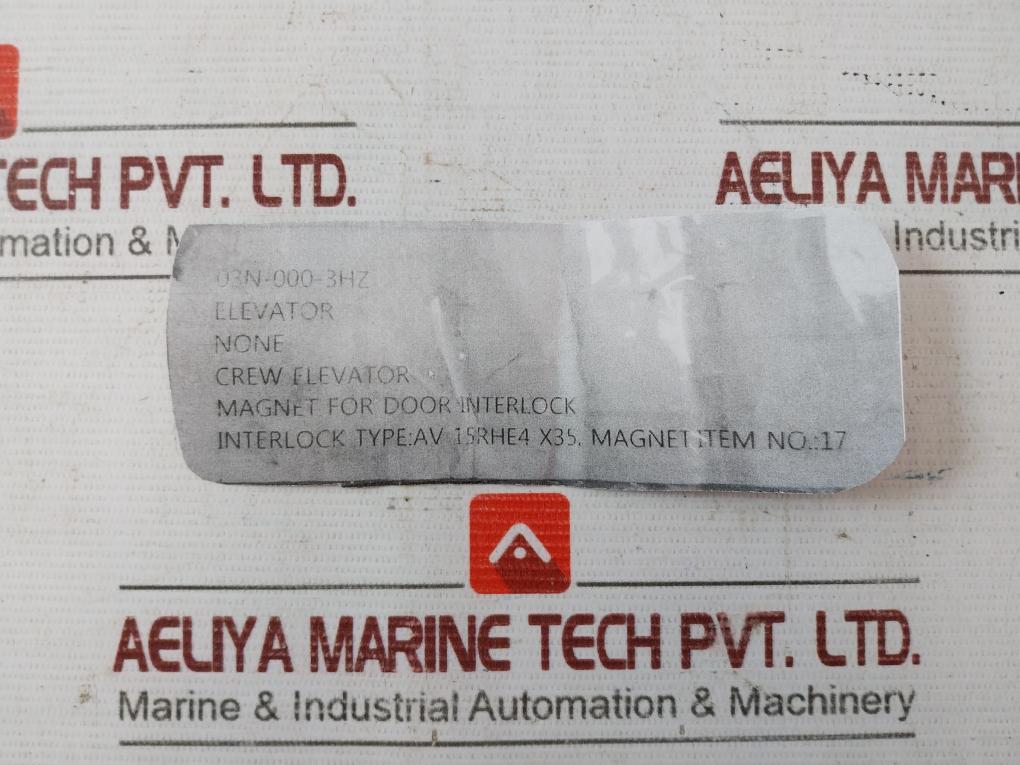 Av 15Rhe4 X35 Magnet For Elevator Door Interlock 17, 03N-000-3Hz