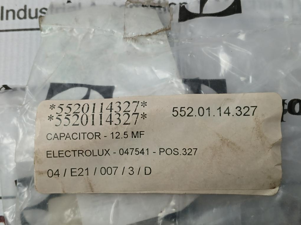 Av Arcotronics C.87.8Bf2 Electrolux Capacitor 450Vac 60Hz