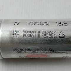 Av Arcotronics C.87.8Bf2 Mkp Capacitor 450Vac 60Hz 0604B16C1