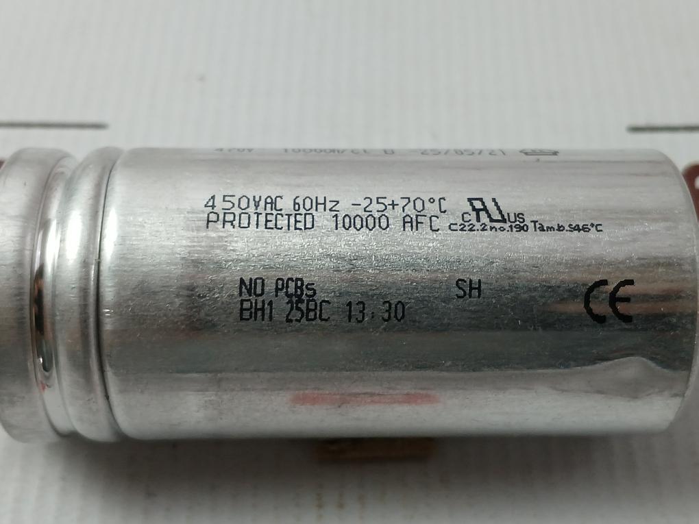 Av Arcotronics C.87.8Bf2 Mkp Capacitor 450Vac 60Hz 0604B16C1