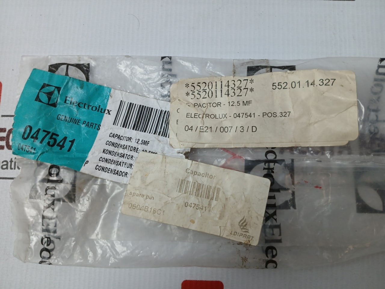 Av Arcotronics C.87.8Bf2 Mkp Capacitor 450Vac 60Hz 0604B16C1