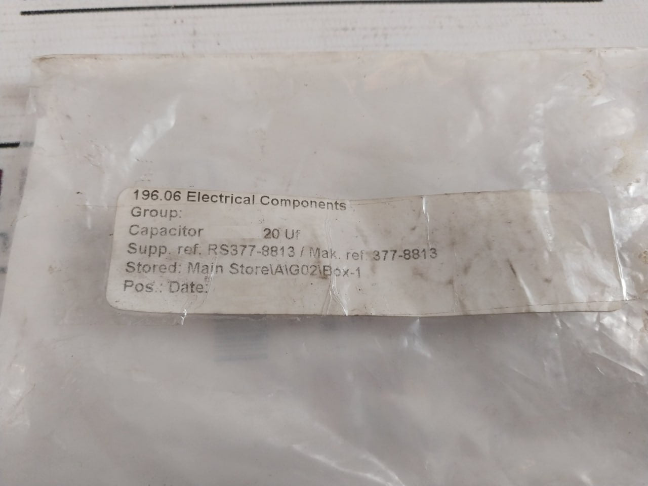 Av Arcotronics C.87.8Bf3 Mkp Capacitor 450Vac 60Hz -25+70°C