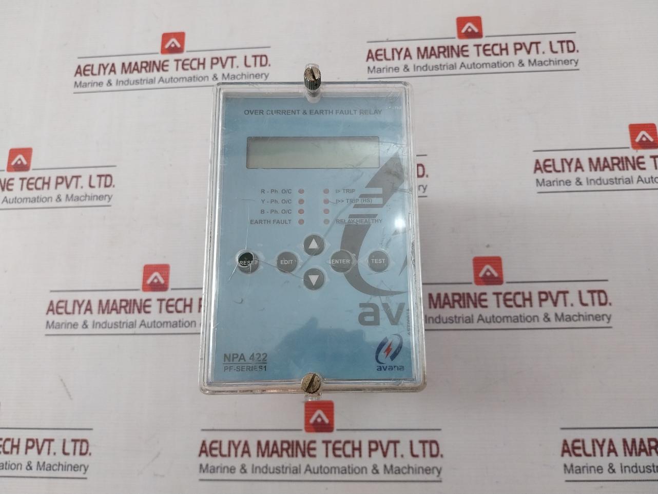 Avana Npa 422 Over Current Earth Fault Relay 20-60V Dc 1A