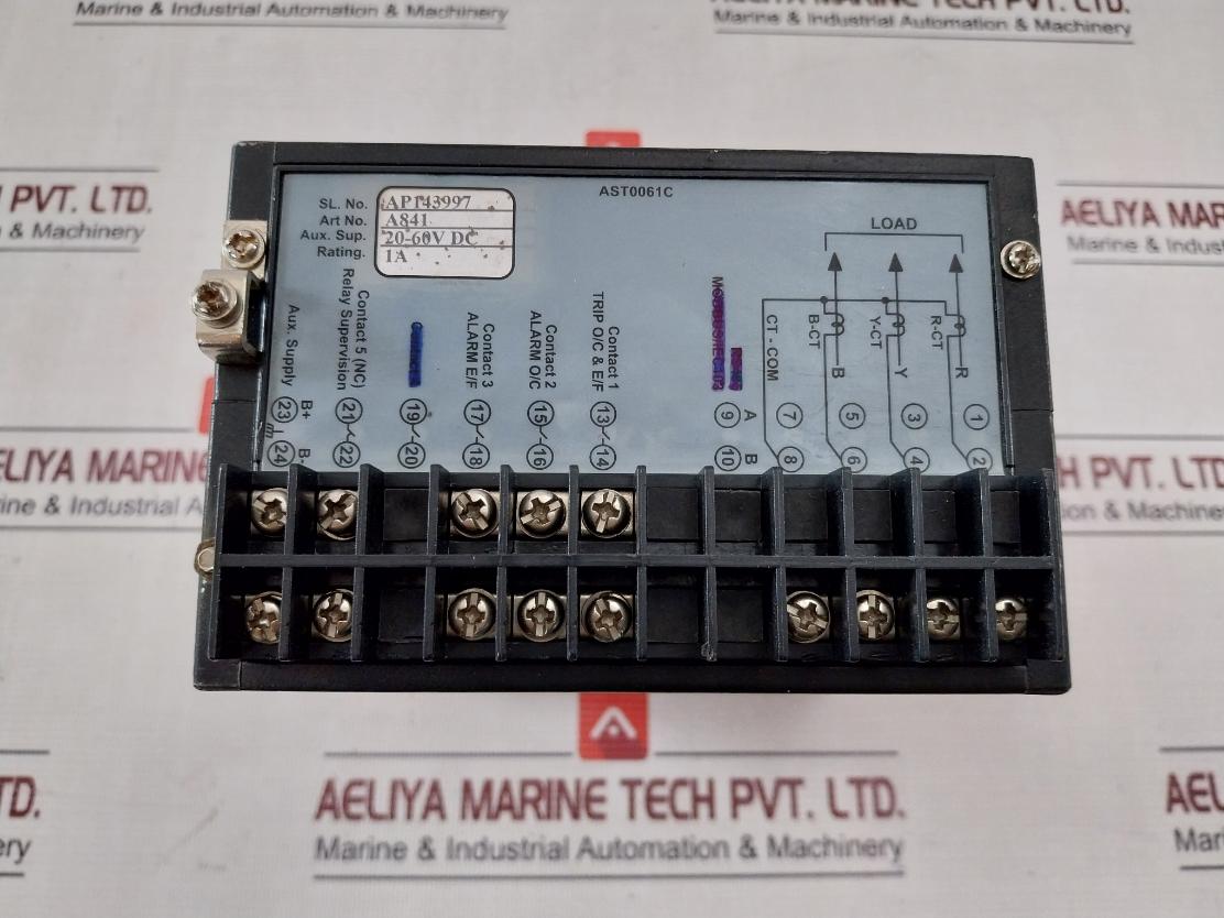 Avana Npa 422 Over Current Earth Fault Relay 20-60V Dc 1A