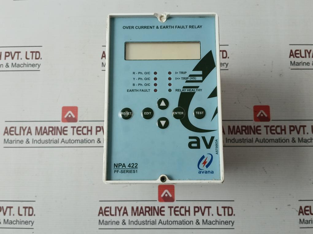 Avana Npa 422 Over Current Earth Fault Relay Ast0063A