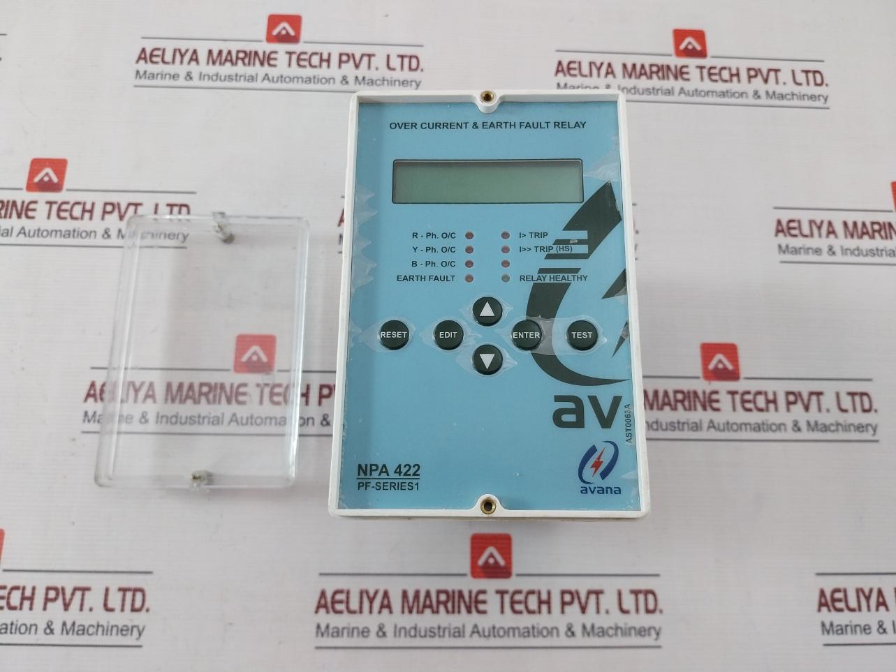 Avana Npa 422 Over Current Earth Fault Relay Ast0063A 20-60V Dc 1A/5A
