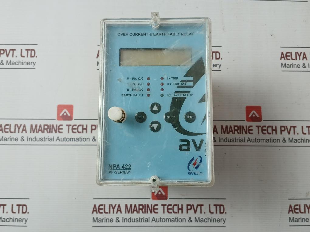 Avana Npa 422 Pf-series 1 Over Current & Earth Fault Relay 20–60V Dc
