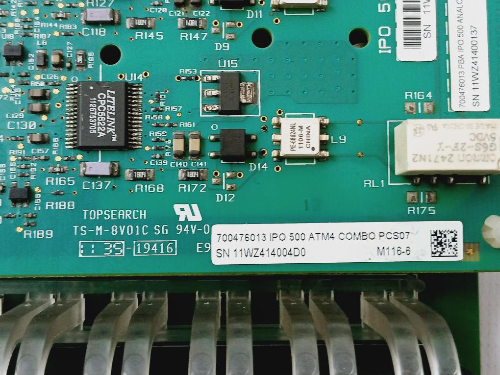 Avaya Pba Ipo 500 Combo Analog 4U Trunk Card Pcs10 700476013