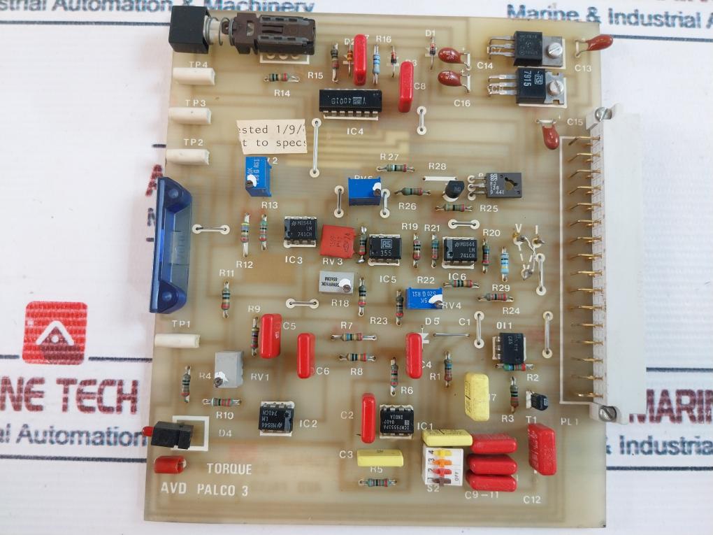 Avd Palco 3 052 Pc 110 Printed Circuit Board