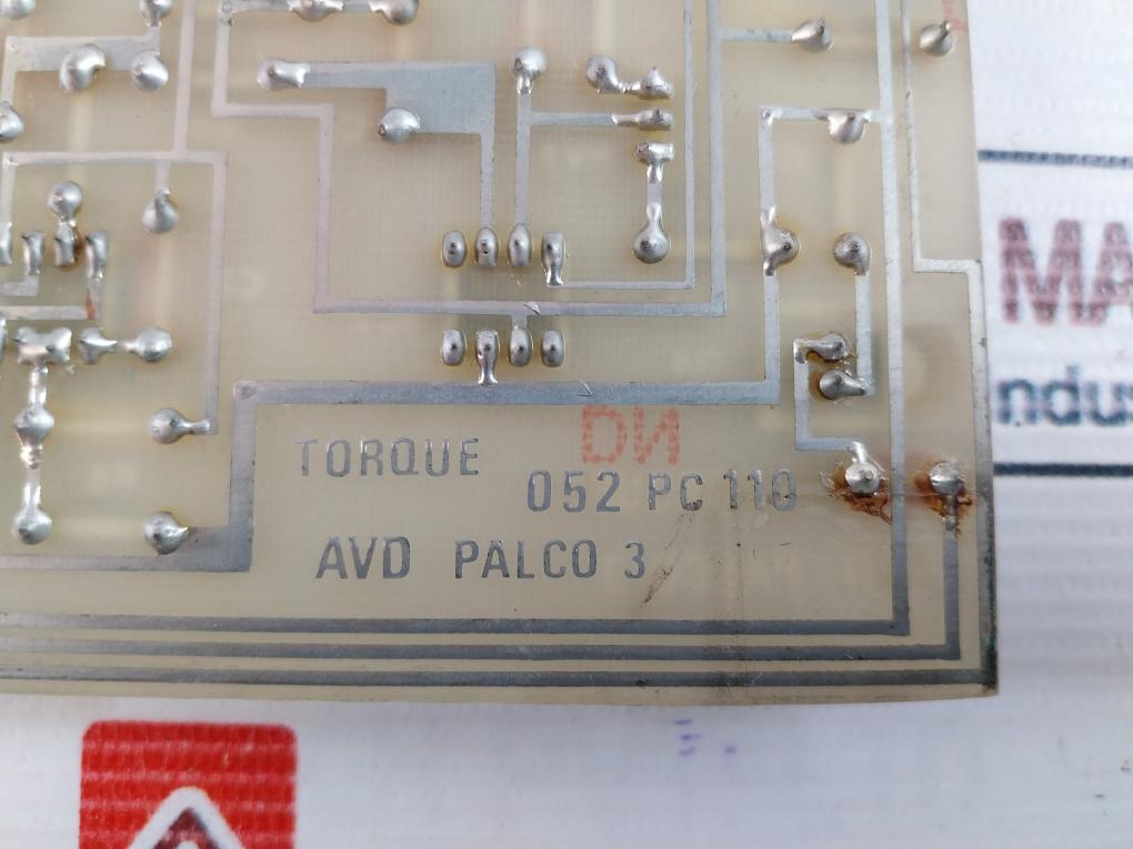 Avd Palco 3 052 Pc 110 Printed Circuit Board