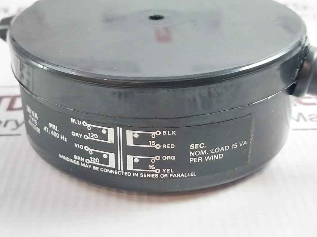 Avel-lindberg 40/2768 Toroidal Power Transformer 30Va 47/400 Hz