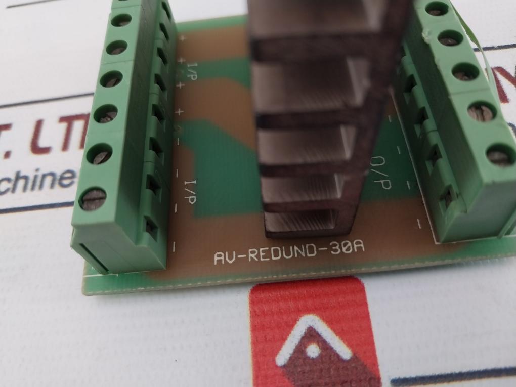 Aventek AV-Redund-30A Controller PCB Input Output Terminal Block