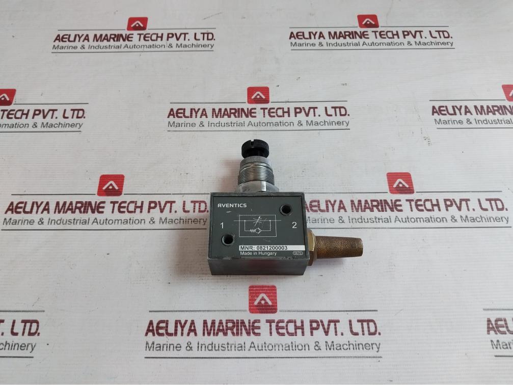 Aventics 0821200003 Pneumatic Unidirectional Throttle Check Valve 0670