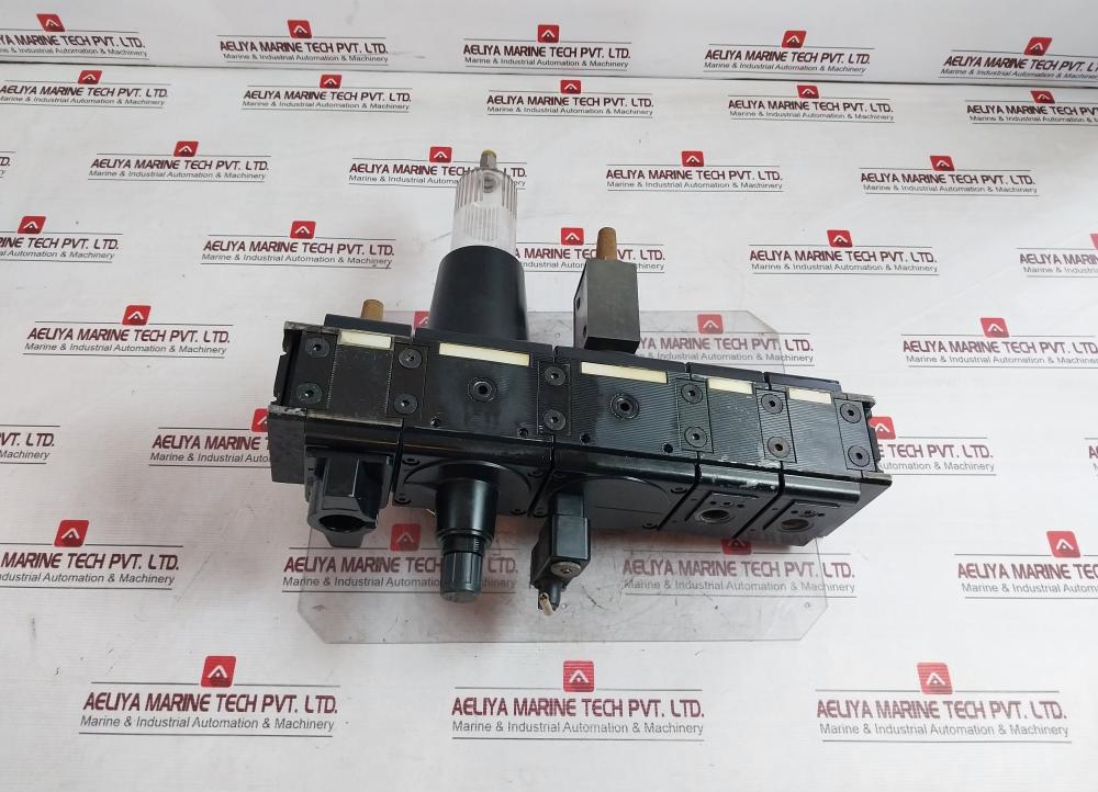 Aventics 0821300977 Pneumatic Frl Unit With Valve Manifold 16 Bar 0821300856