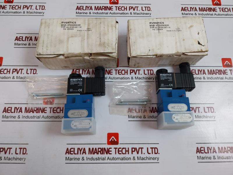 Aventics 3420547022 Solenoid Valve 24v Dc 4.8w 3722250220
