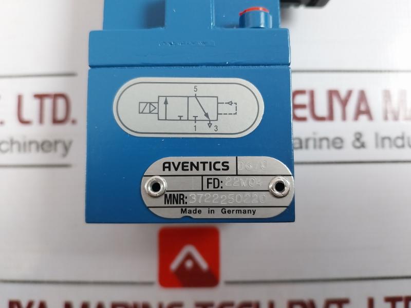 Aventics 3420547022 Solenoid Valve 24v Dc 4.8w 3722250220