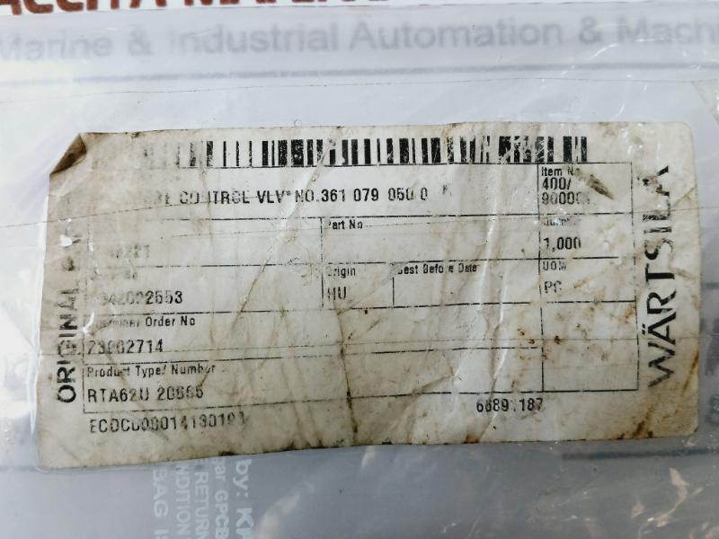 Aventics 361 079 050 0 Pneumatic Regulator Control Valve 400/9000