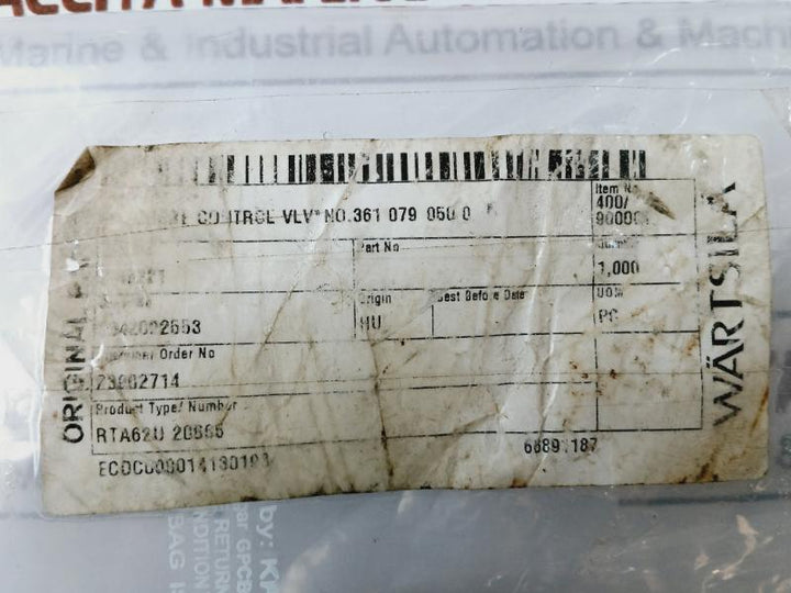 Aventics 361 079 050 0 Pneumatic Regulator Control Valve 400/9000