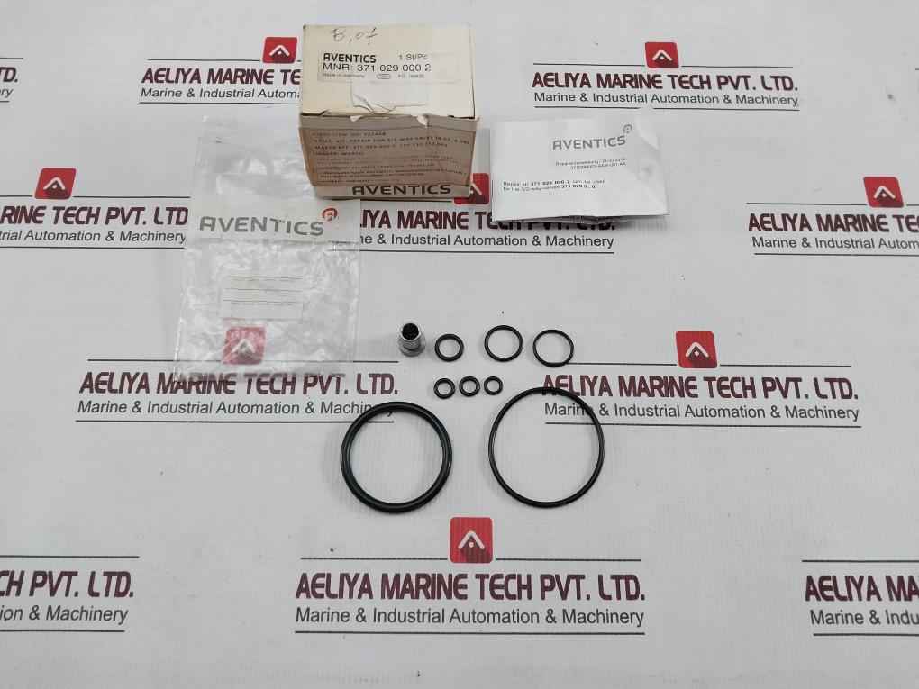 Aventics 3710290002 O-ring Kit Repair For 3/2 Way Valve (8.07, 8.08)