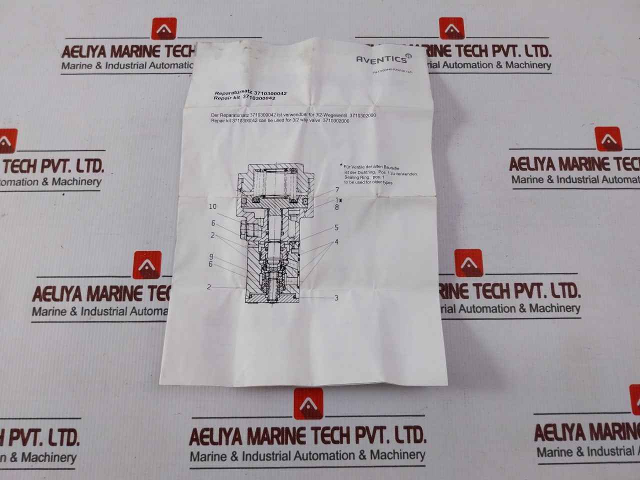 Aventics 371 030 004 2 Repair Kit For 3/2 Way Valve