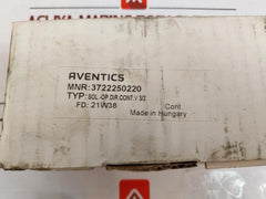 Aventics 3722250220 3/2-way Pneumatic Directional Valve 24v Dc 4.8w