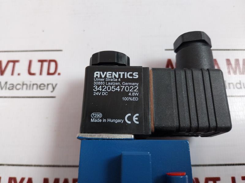 Aventics 3722250220 3/2-way Pneumatic Directional Valve 24v Dc 4.8w