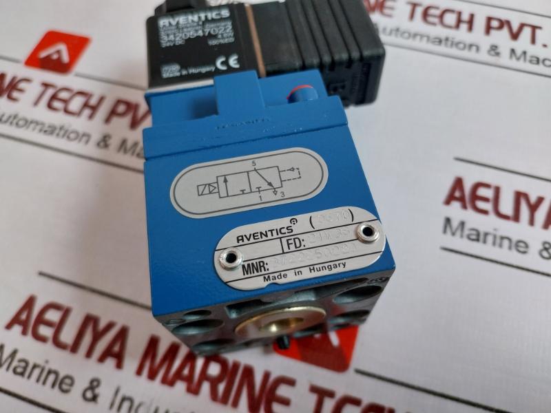 Aventics 3722250220 3/2-way Pneumatic Directional Valve 24v Dc 4.8w