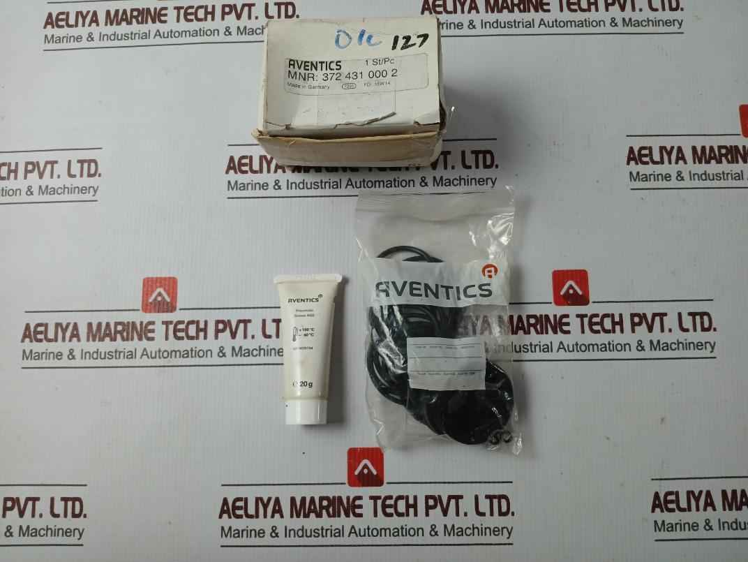 Aventics 372 431 000 2 Pneumatic Valve Kit With Grease Ags Tube