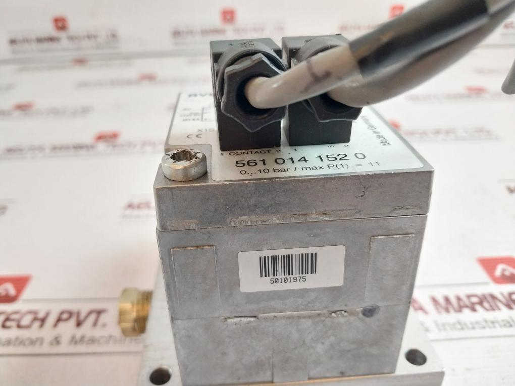 Aventics 561 014 152 0 Pressure Regulator Pneumatic Valve 24V Dc 17W35 0-10Bar