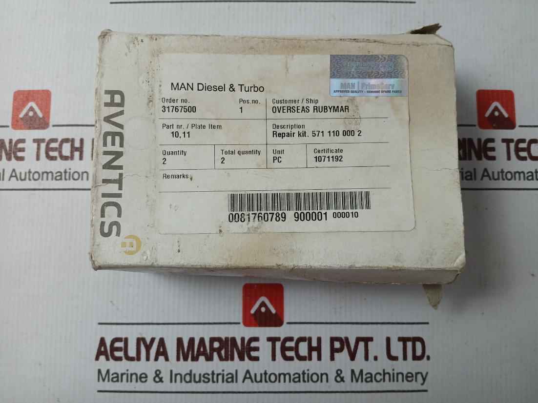 Aventics 5711100002 Spare Part Repair Kit