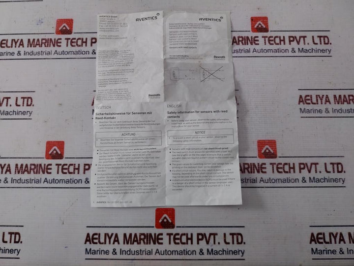 Aventics 8940410602 Sensors With Reed Contacts 3A 60W 60VA POS 000310 7290