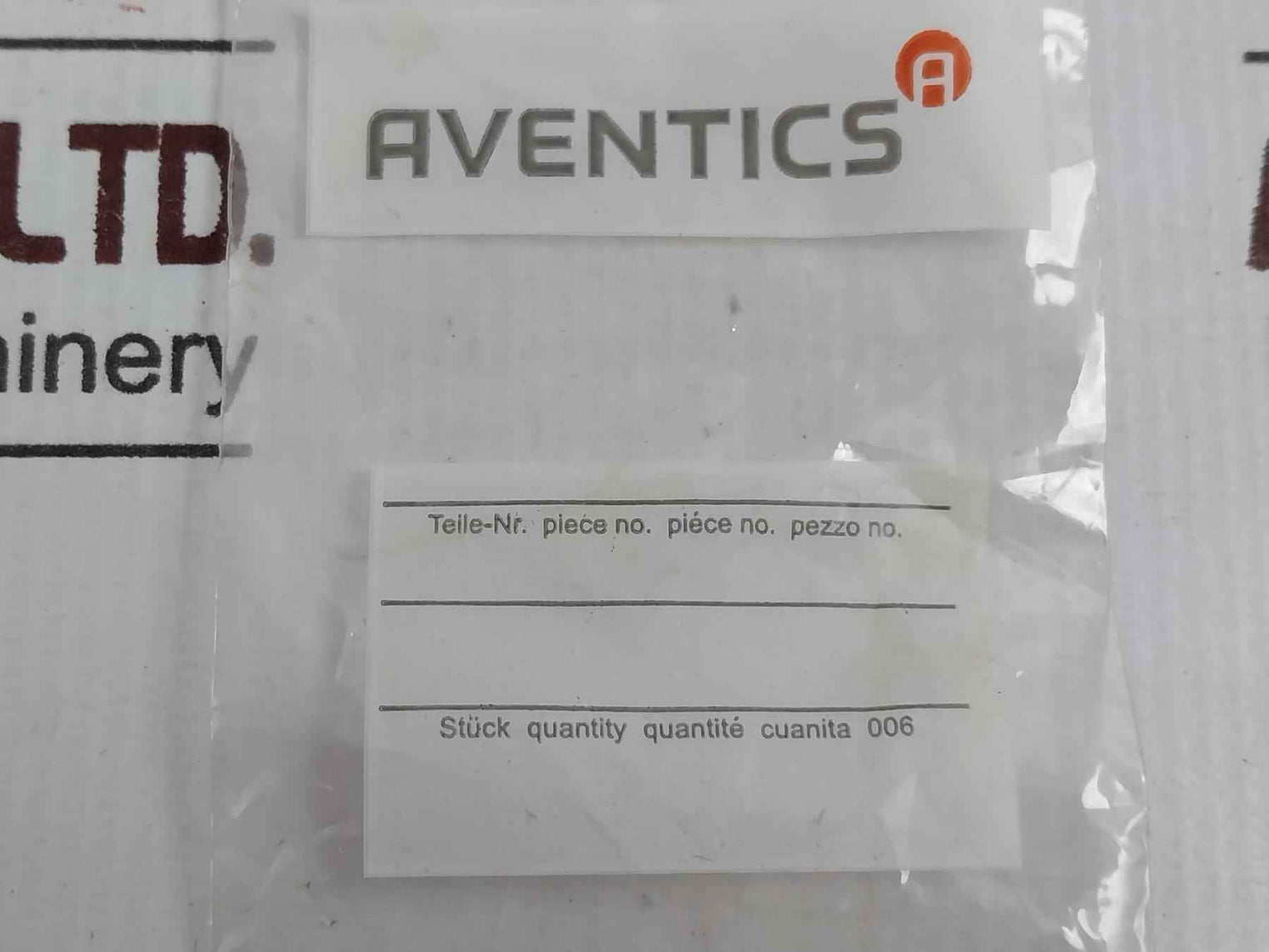 Aventics Gmbh 3340190012 Repair Kit Check-choke Valve 3341130000