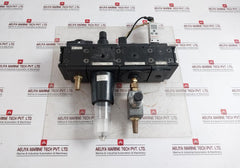 Aventics R415005692 Pneumatic Frl Unit With Valve Manifold 10 Bar 24V Dc