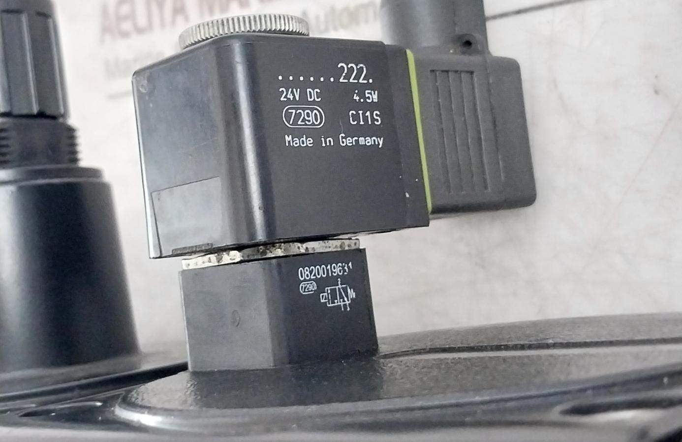 Aventics R415005692 Pneumatic Frl Unit With Valve Manifold 10 Bar 24V Dc