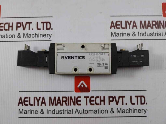 Aventics R422100972 Solenoid Valve Max 10 Bar 24v Dc 2w