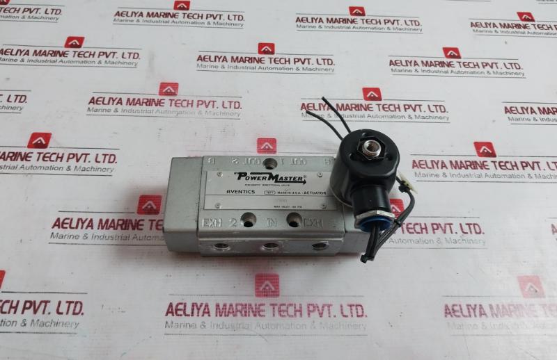 Aventics R431008526 Solenoid Operated Pneumatic Directional Valve Mh17440