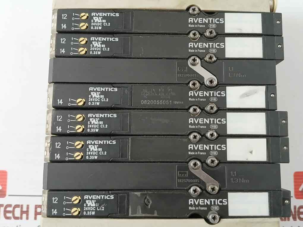 Aventics R480715337 Pneumatic Solenoid Valve 10 Bar 24V Dc Ip65
