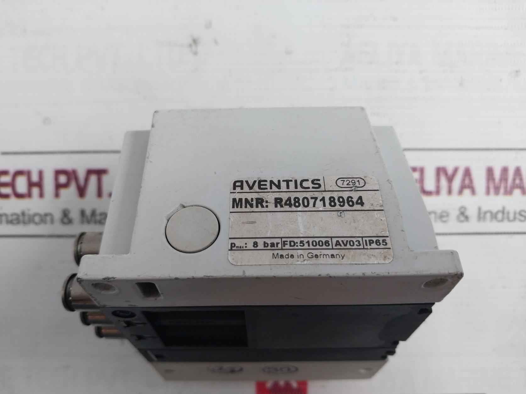 Aventics R480718964 Proportional Valve Av03 Ip65 Y453 R422102430