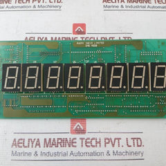 Avery Dm8 Mod0 6 Red Led 8 Digit Display Printed Circuit Board